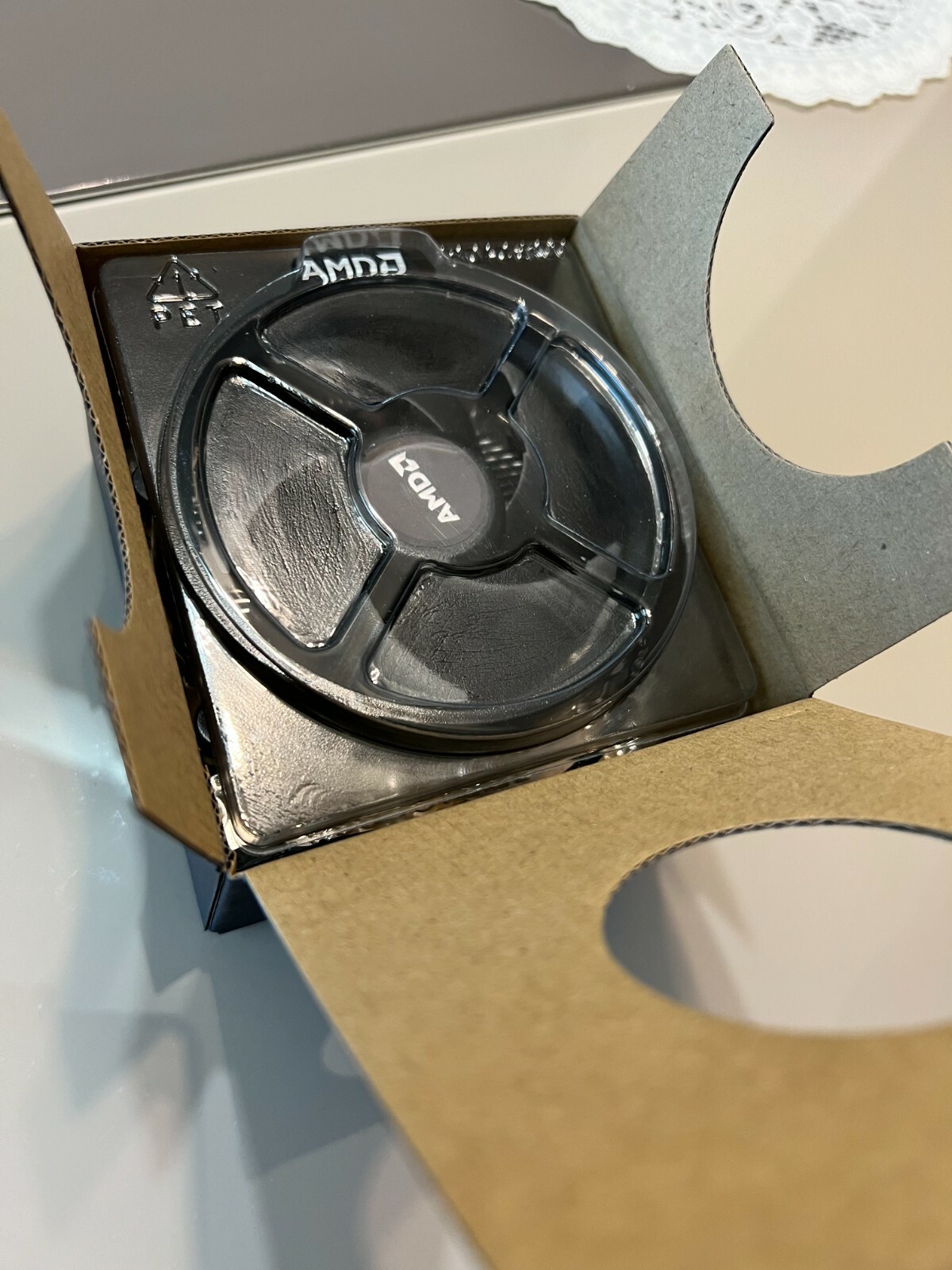 AMD Fan Heatsink for Ryzen 7 5700G 5000 G Series 3.8-4.6GHz AM4-NO CPU ,ORIGINAL