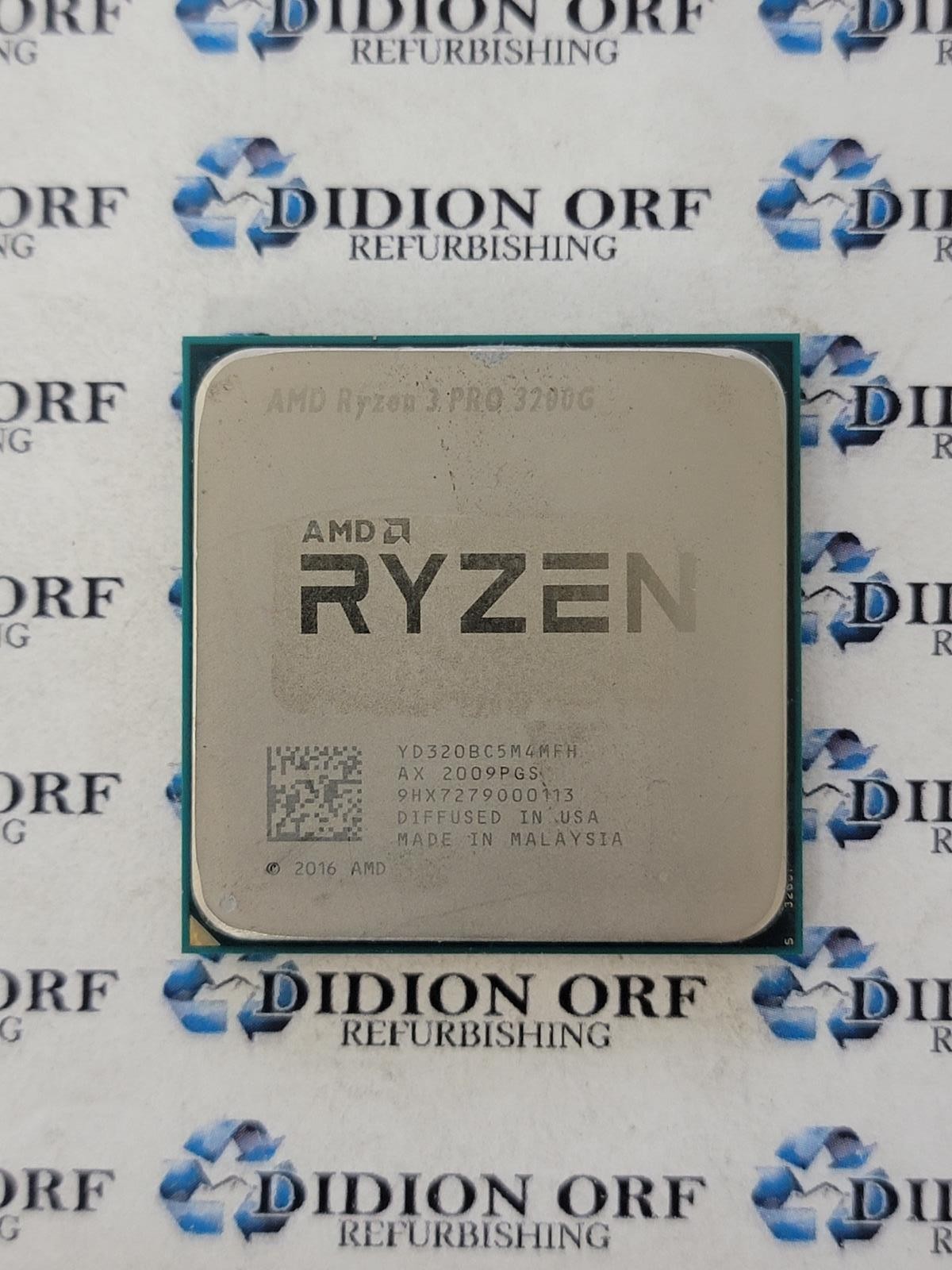 AMD Ryzen 3 Pro 3200G YD320BC5M4MFH 3.6 GHz 4 MB 65 W Grade B SKU 22932