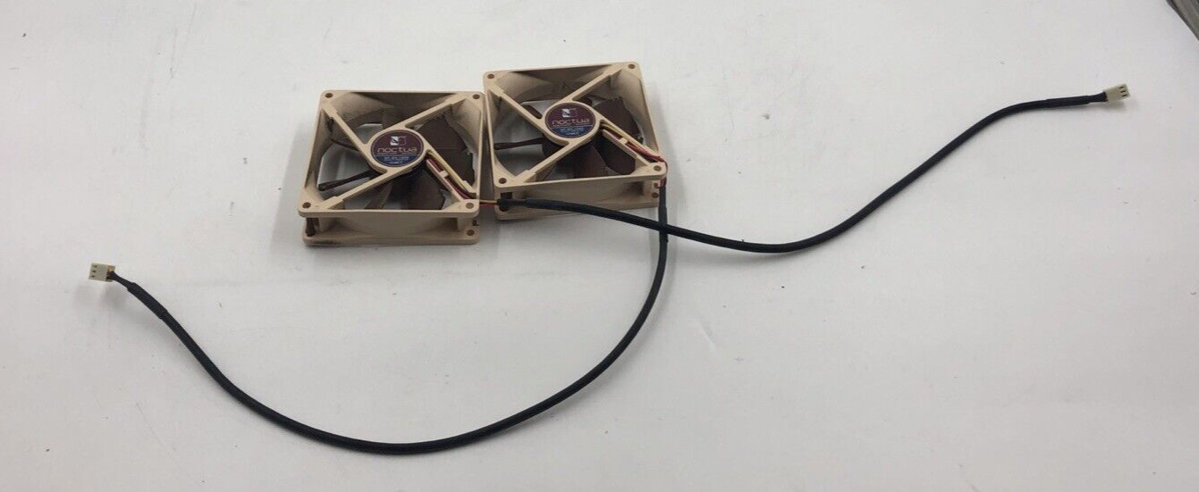 Lot of 2 Noctua NF-B9-1600 PWM Cooling Fan Working 92x92x25 mm – USED