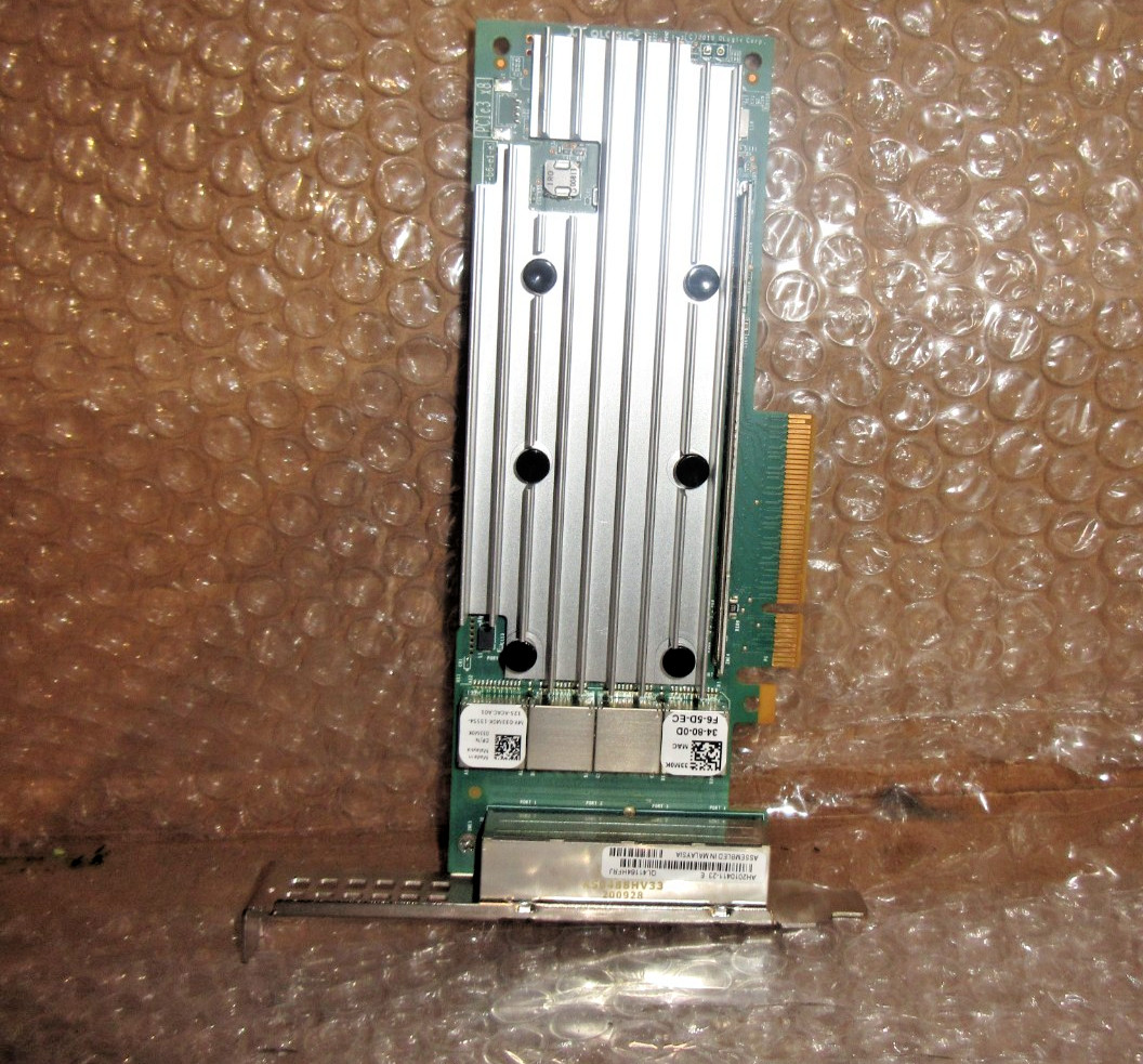 QLOGIC DELL QL41164HFRJ 033M0K PCIe Card Quad Port 10G Base-T
