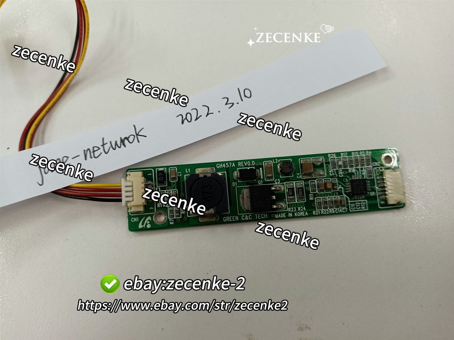 1PCS USED GH457A REV 0.0 (by Fedex or DHL 90days Warranty)