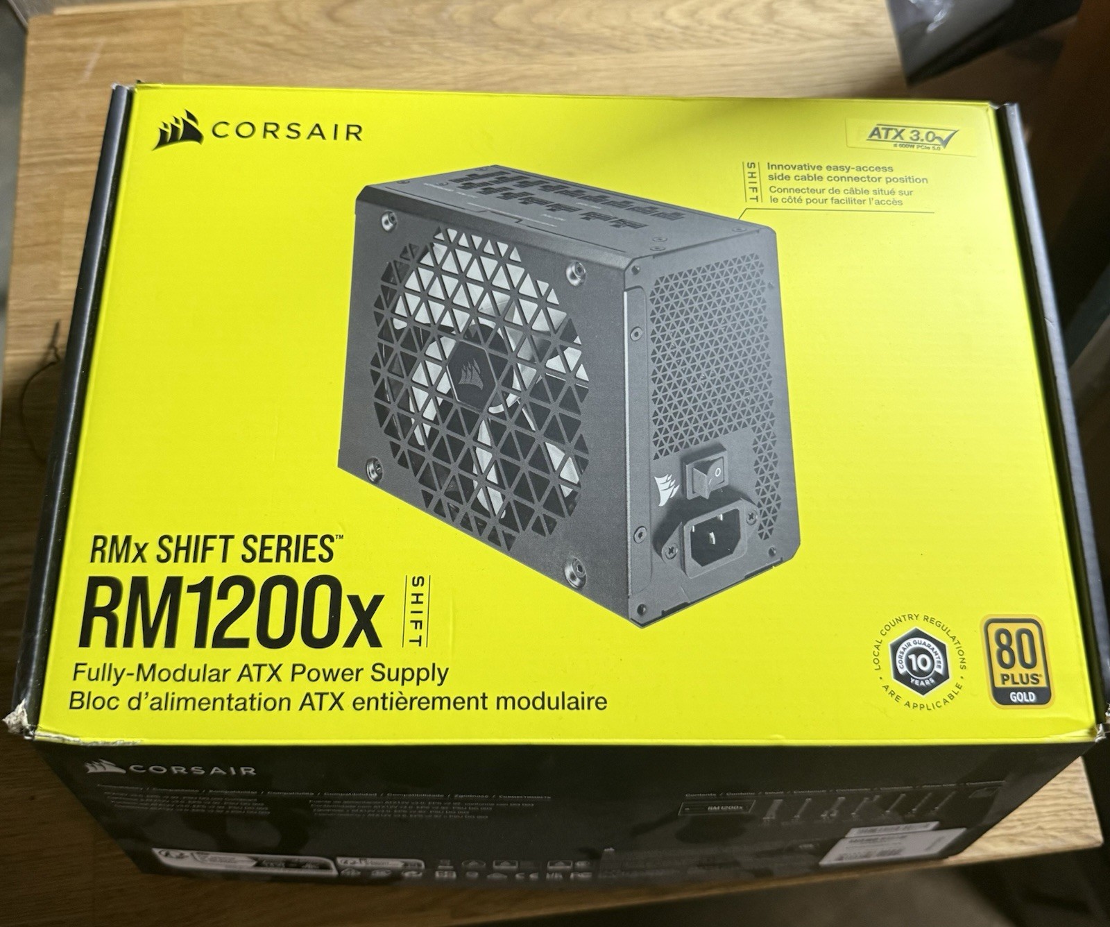 Corsair RM1200x SHIFT Fully Modular ATX Power Supply CP-9020254-NA