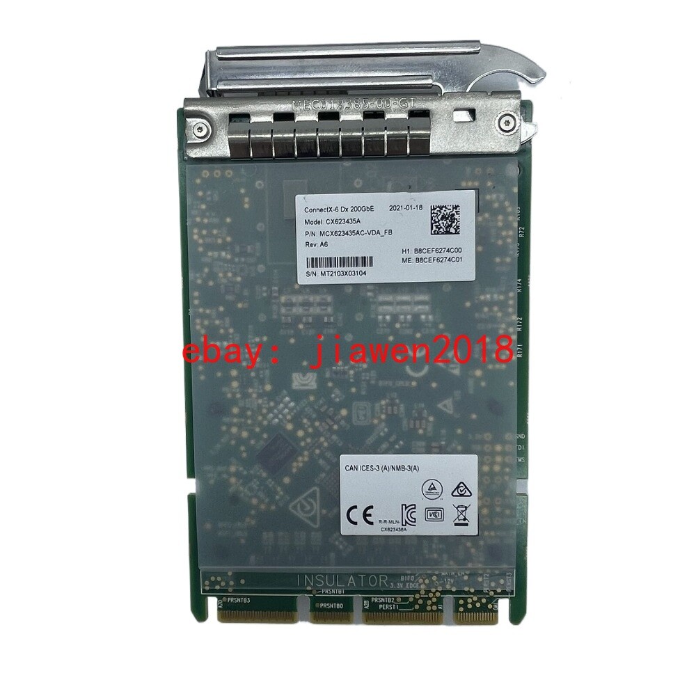 Mellanox MCX623435AC-CDAE OPC FB Single Port ConnectX-6 Dx 100GbE Adapter Card