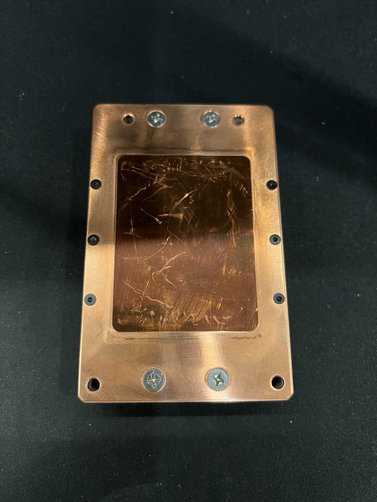 Optimus Threadripper Water Block – Copper / Silver