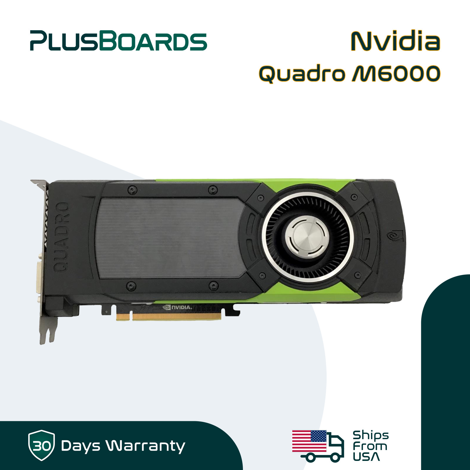 Nvidia Quadro M6000 12GB GDDR5 PCIe 3.0 x16 250W 699-5G600-0500-610 GPU