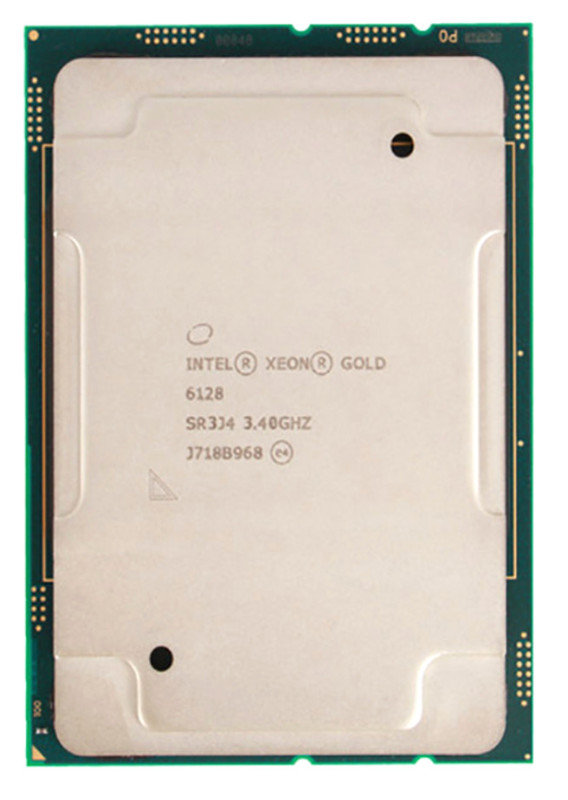 SR3J4 Intel Xeon Gold 6128 6-Core 3.40GHz 10.40GT/s UPI 19.25MB L3 Cache CPU