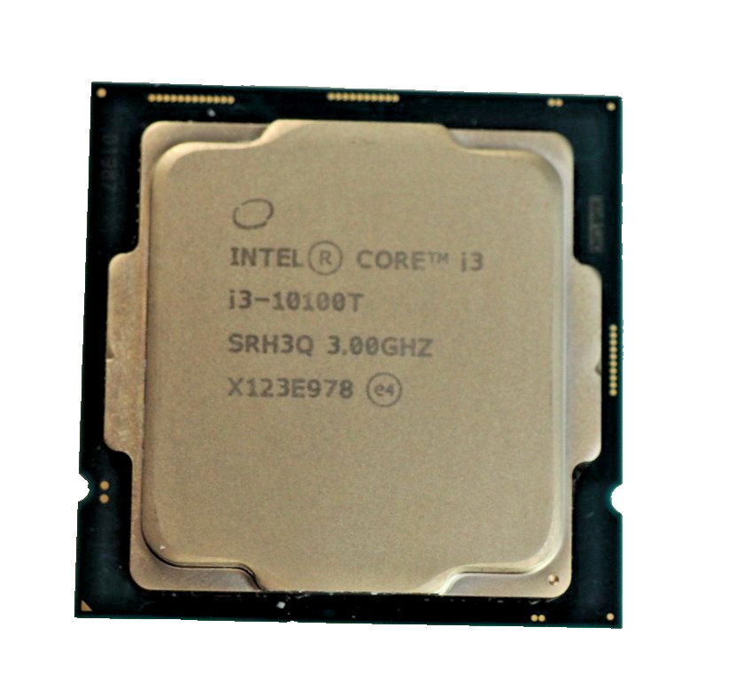 Intel Core i3-10100T SRH3Q 3.00GHz 4-Core 6MB LGA-1200 Desktop CPU Processor