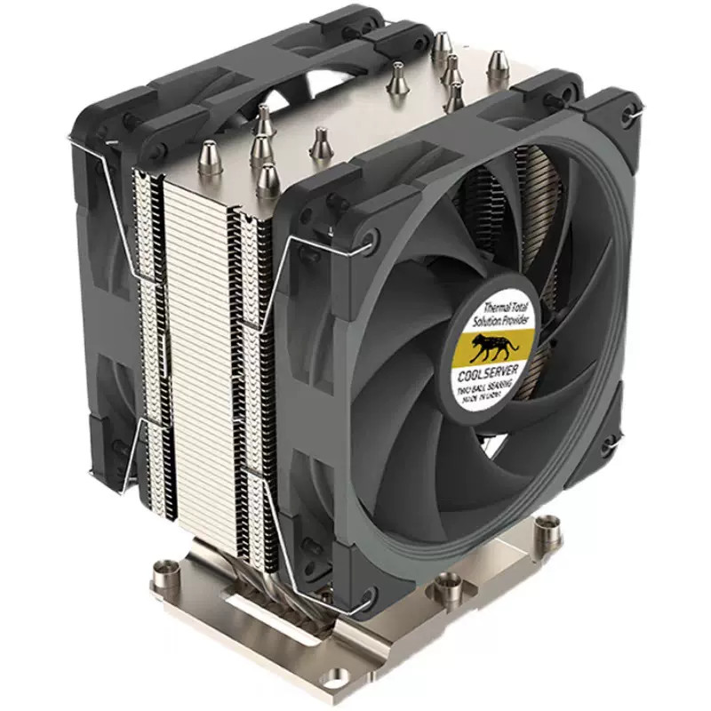 4U CPU Cooler Fans Rectangular LGA3647 Support Intel Xeon W Series 300W
