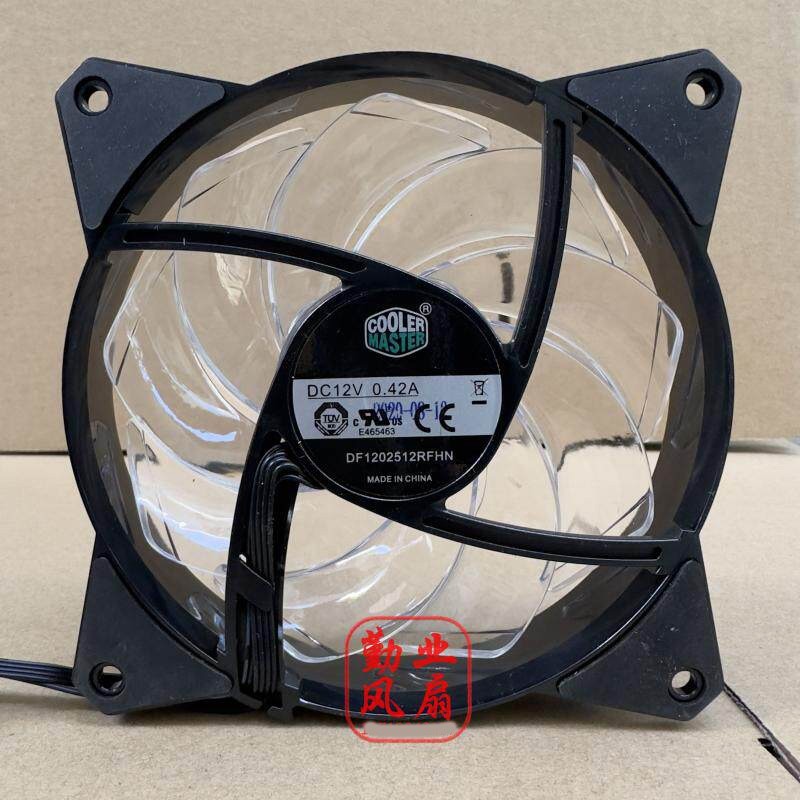 1PCS COOLER MASTER DF1202512RFHN 12025 12V 0.42A 4-pin PWM Fan