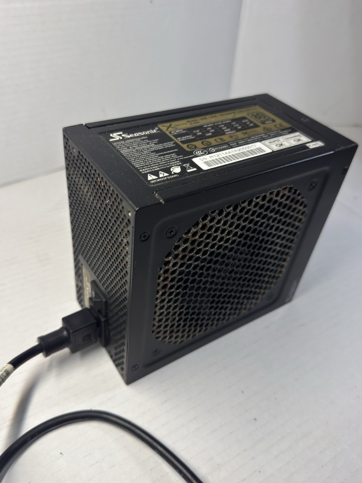 Seasonic X-650 SS-650KM 650W 80 Plus Gold Fully Modular ATX PSU w/ Cables