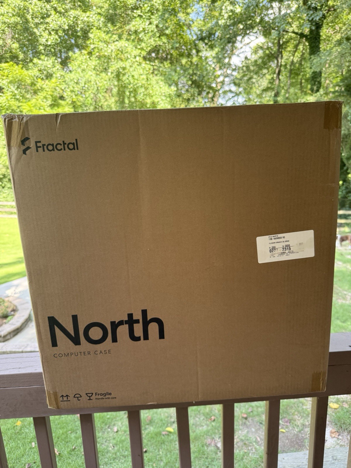 Fractal Design North ATX PC Case – Broken Tempered Glass – New/Open Box