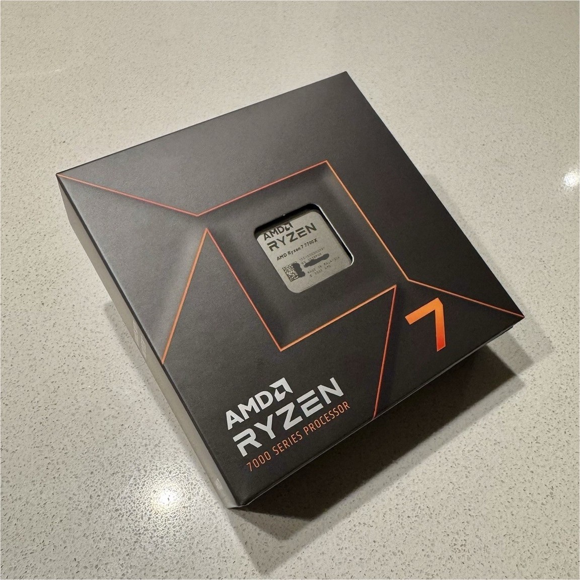 AMD Ryzen 7 7700X 8-Core 16-Thread AM5 CPU NEW Factory Sealed Retail Box