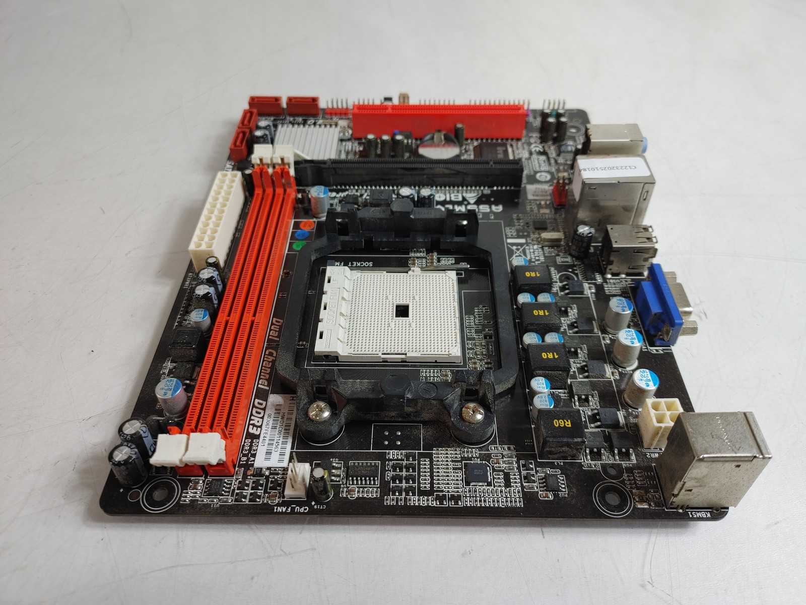 Biostar A55MLV AMD Socket FM1 DDR3 Desktop Motherboard