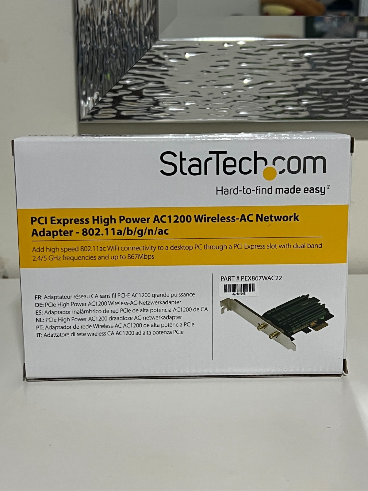 StarTech PCI Express AC1200 Dual Band Wireless AC Network Adapter #PEX867WAC22