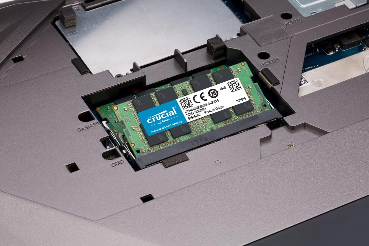 Crucial DDR4 16GB 1X16GB 3200MHz PC4-25600 Laptop 260-Pin SODIMM Notebook Memory
