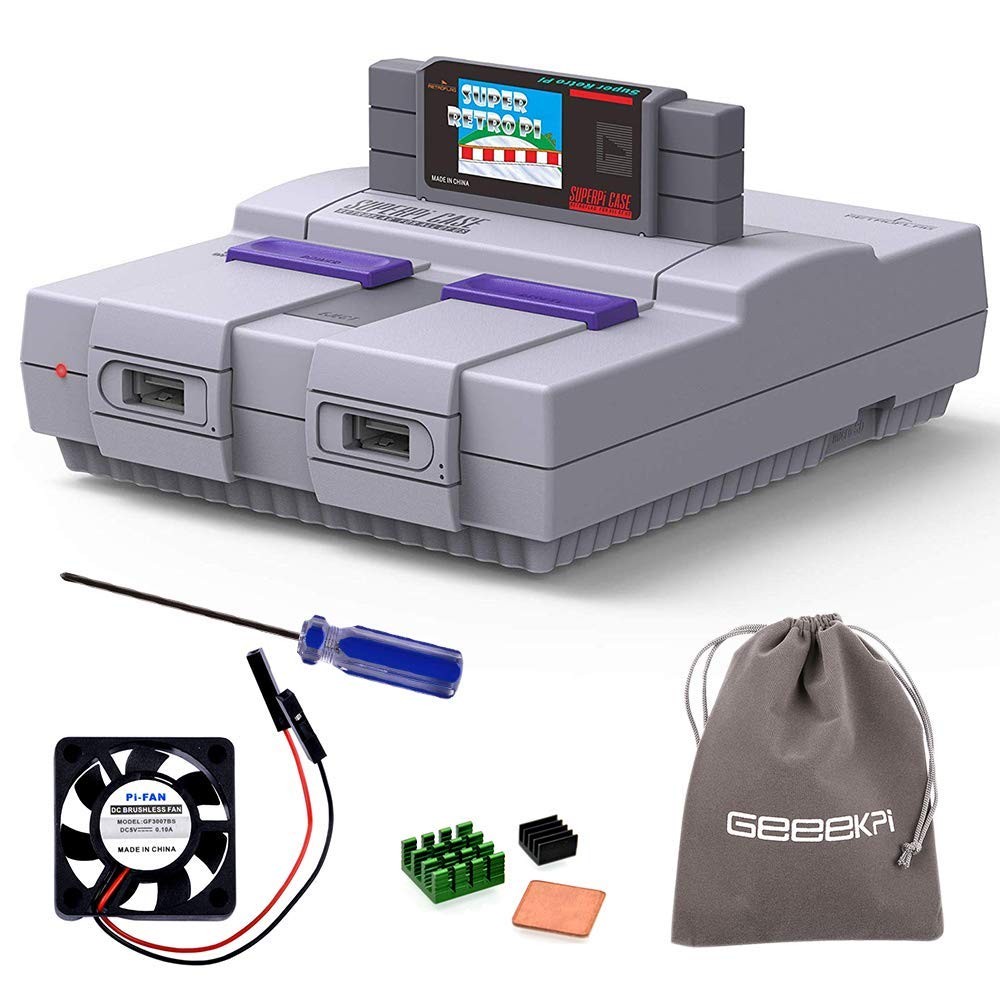Retroflag Superpi Case with Safe Shutdown for Raspberry Pi 3 B+ B Plus 2, Pi …
