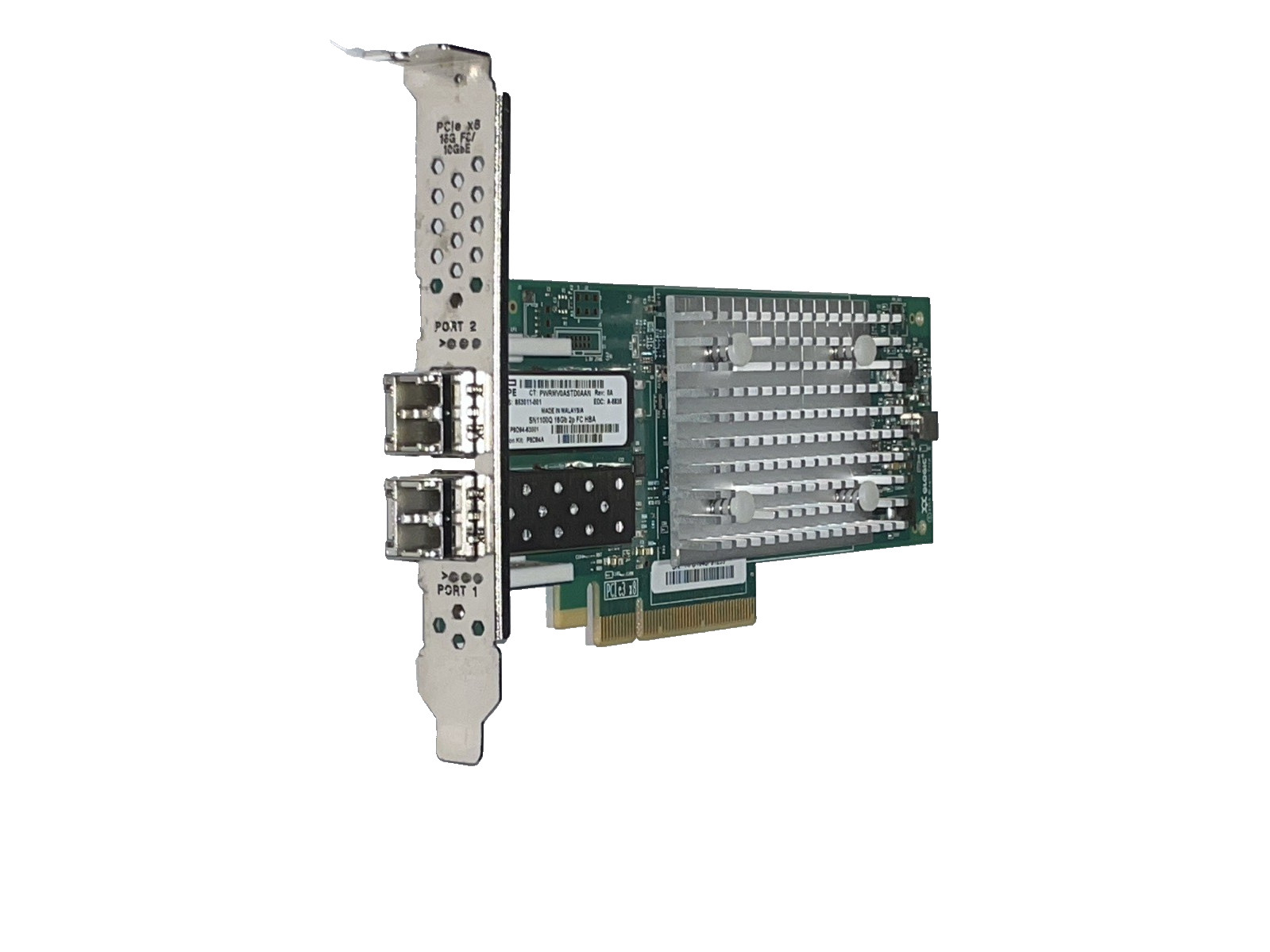HP QLE2692 SN1100Q Dual Port 16Gb FC HBA ProLiant / HPE 853011-001, P9D94A FP