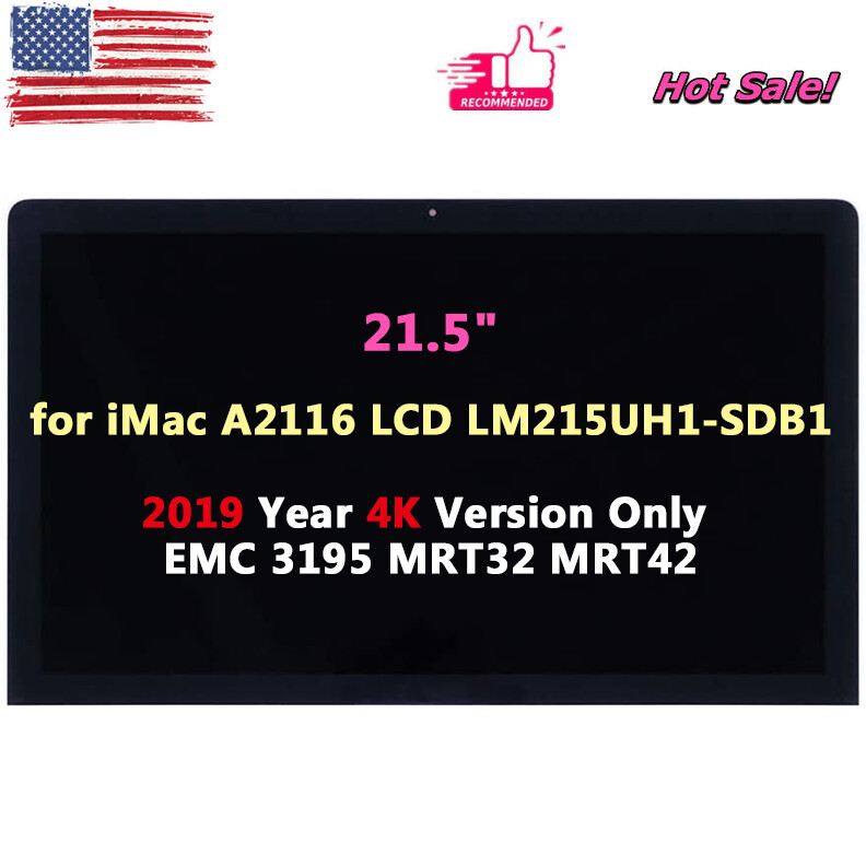 LM215UH1(SD)(B1) 21.5″ for iMac A2116 LCD Display 2019 Year 4K EMC 3195 Assembly