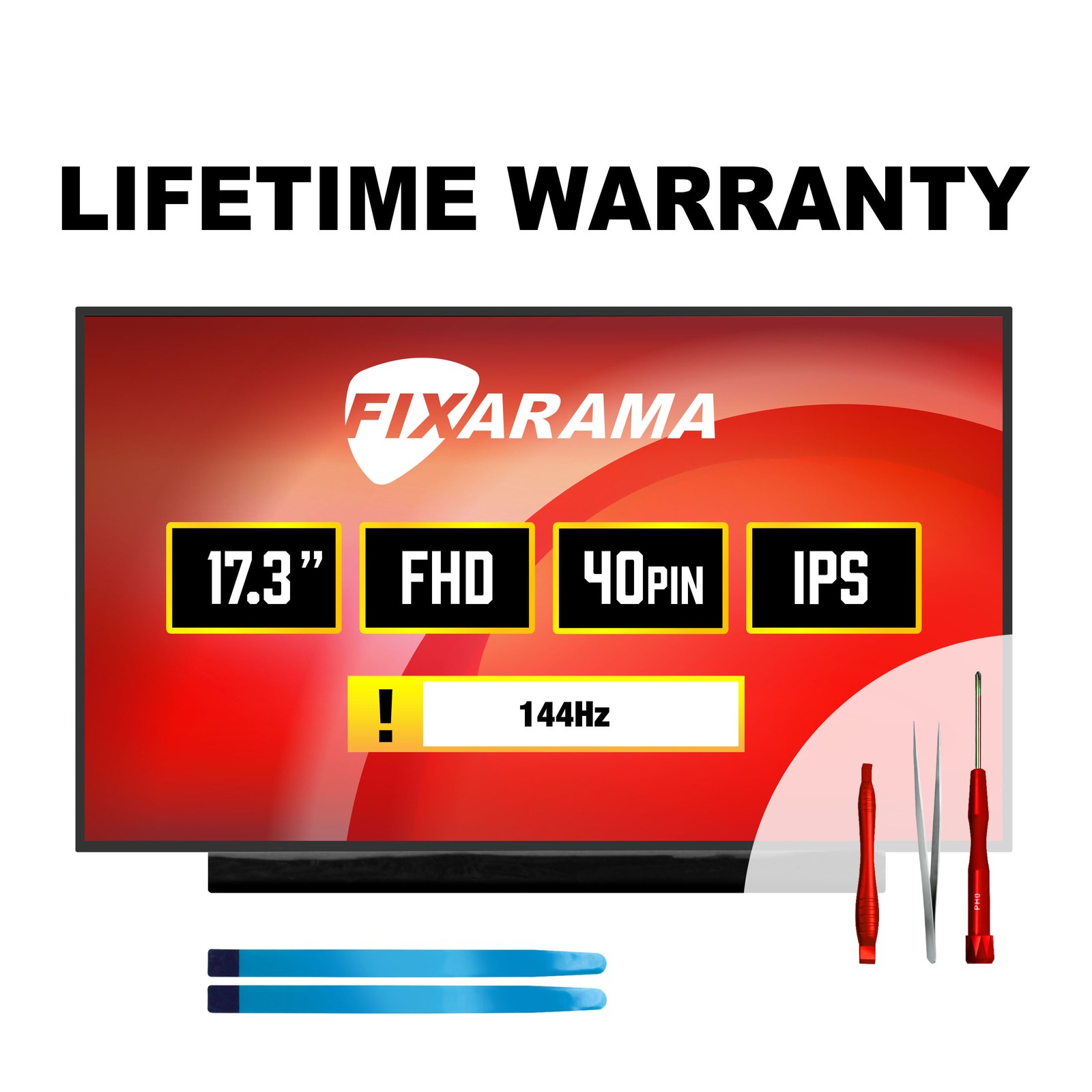 ASUS TUF FX706HC FX706HM FX706HCB 144Hz IPS LCD Screen + Tools GRADE A+