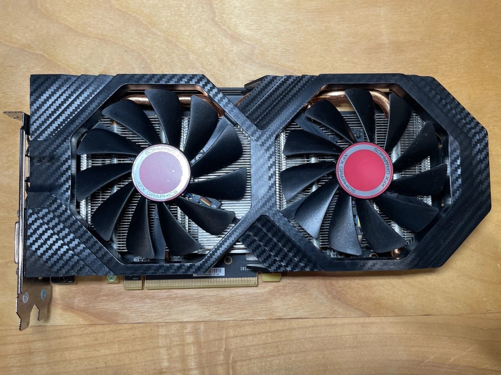 RX 580 XFX AMD Radeon Black Edition 8GB GDDR5 Graphics Card