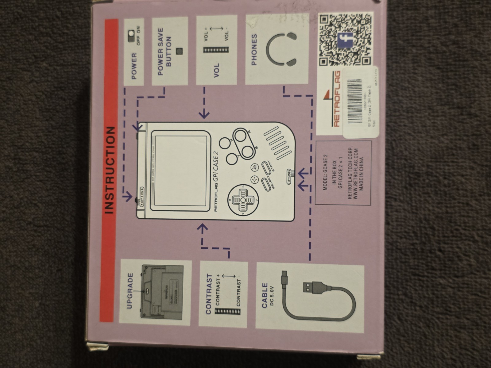 Retroflag GPI Case 2 Raspberry Pi CM4 Compatible, 3.0″ LCD