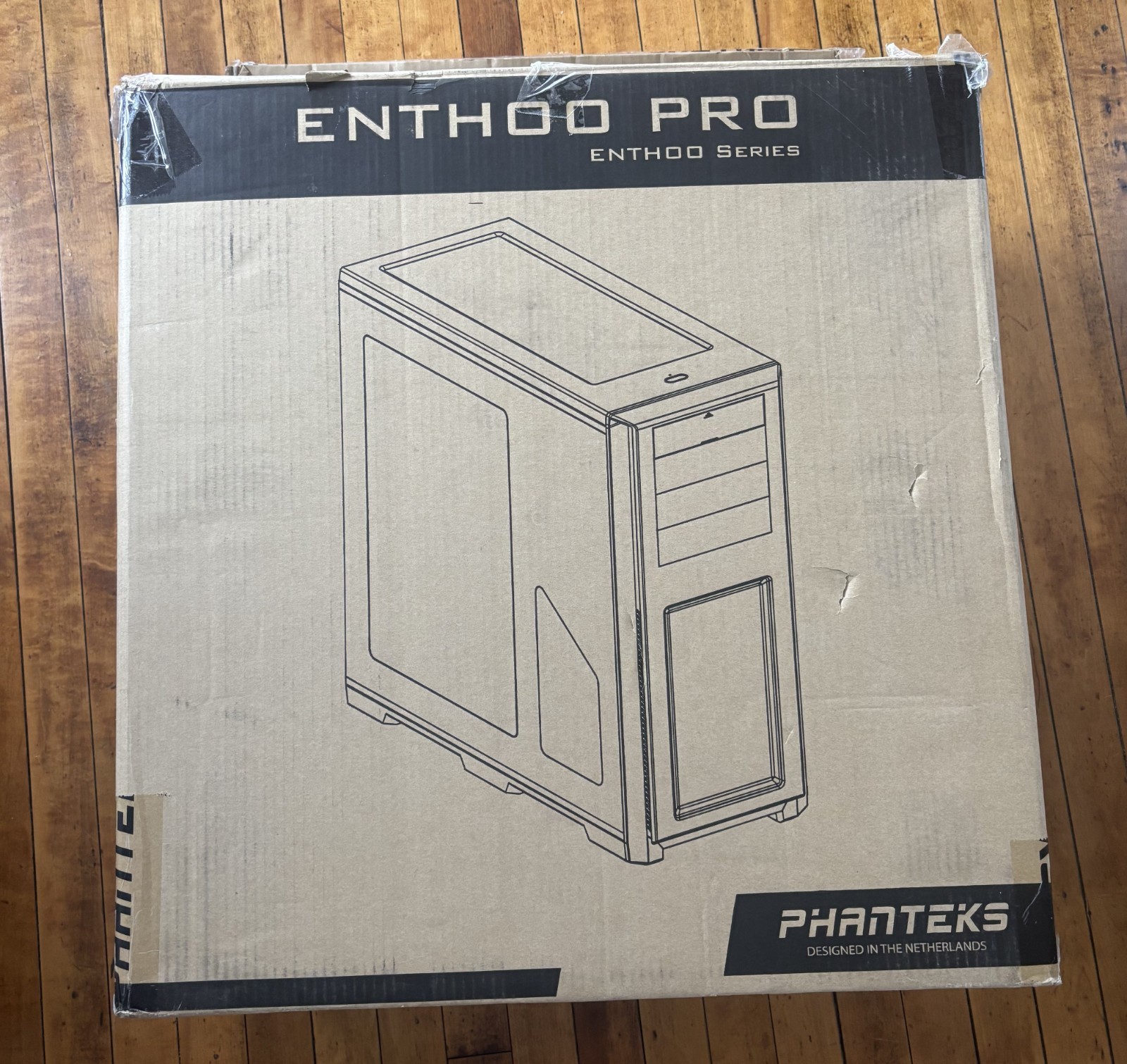 Phanteks Enthoo Pro ATX Full Tower Case – Includes 2 Corsair RGB Fans
