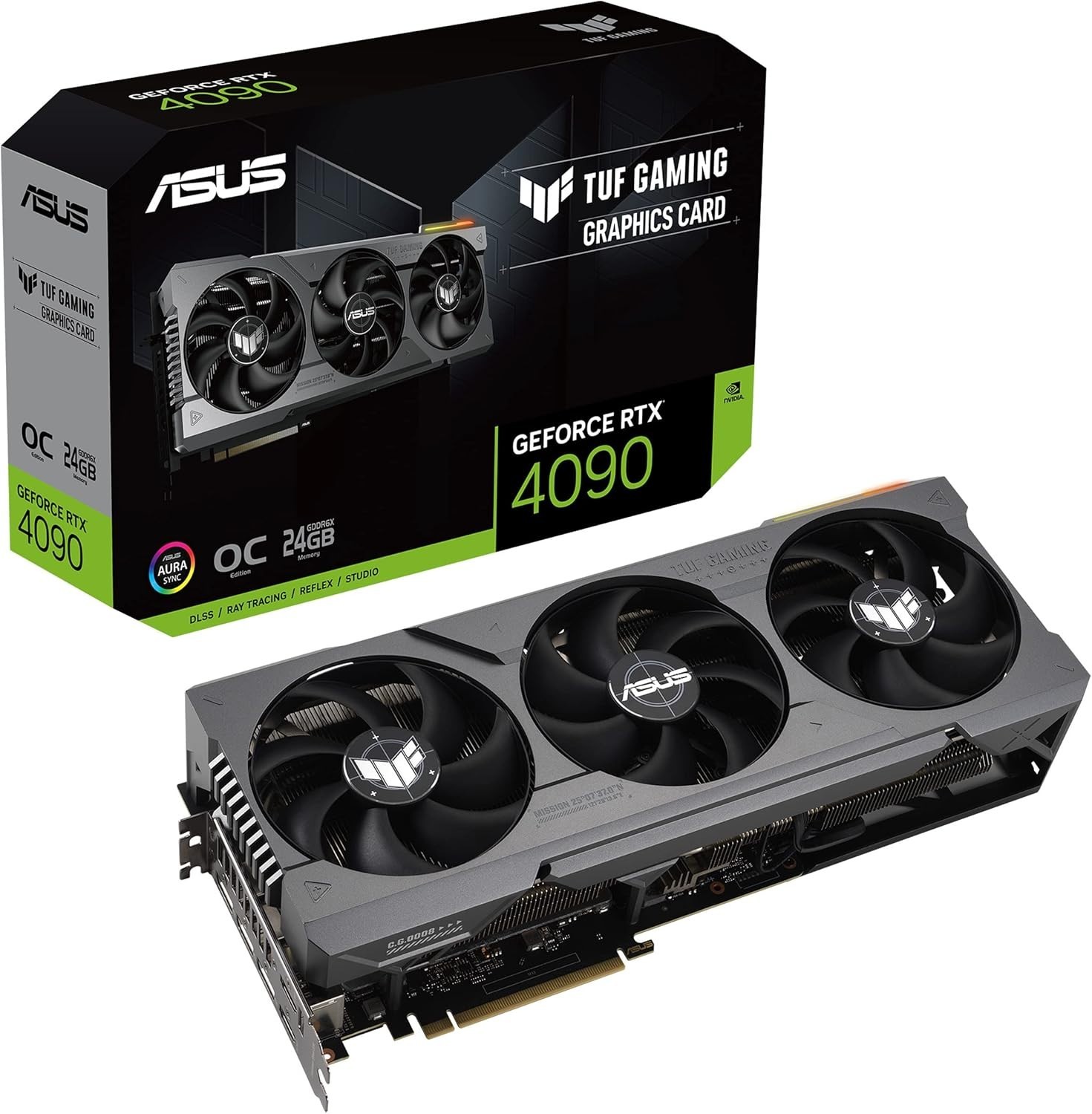ASUS TUF Gaming NVIDIA GeForce RTX 4090 OC Edition Gaming Graphics Card