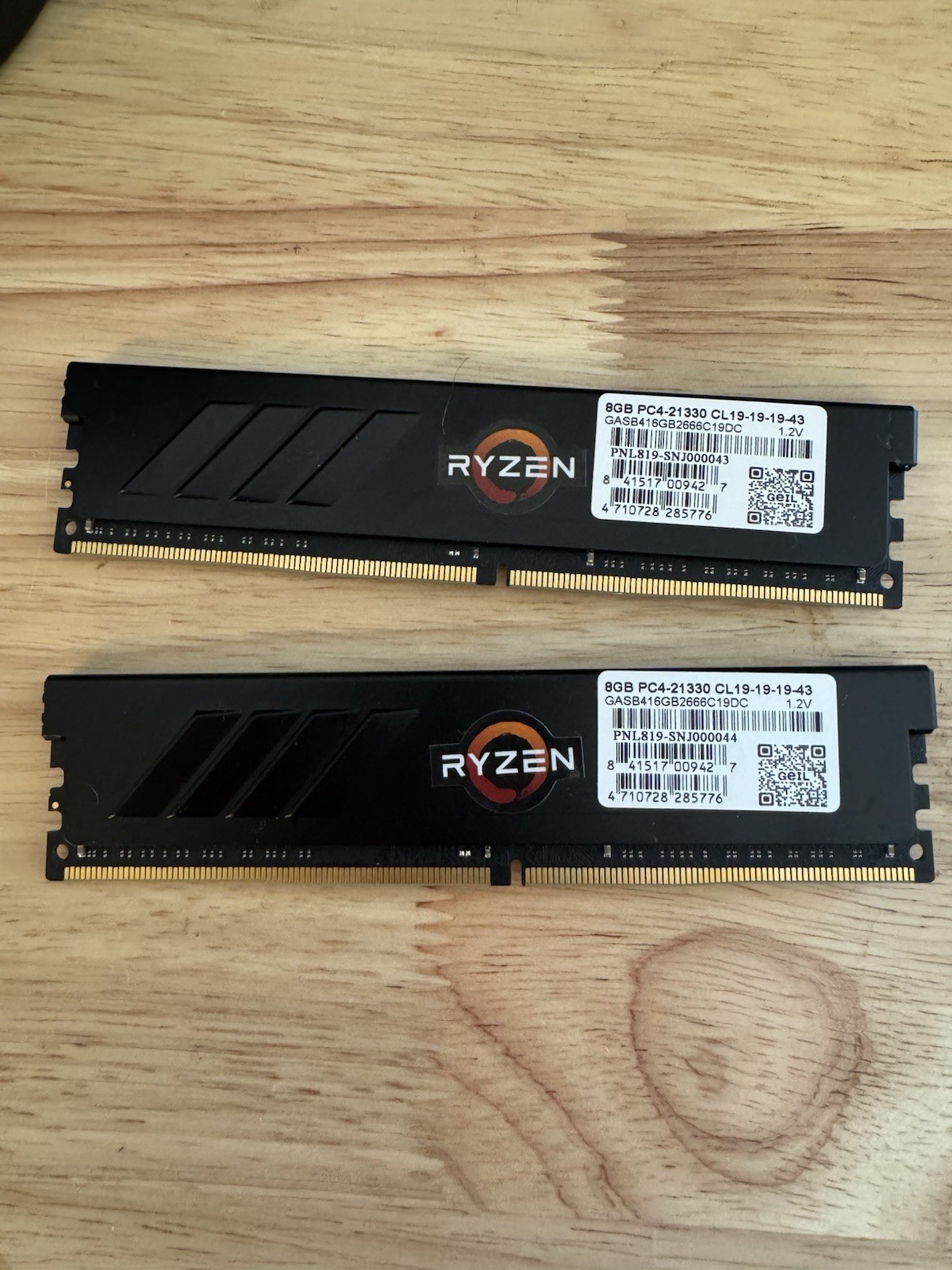 GeIL EVO SPEAR AMD Edition 8GB DDR4 RAM