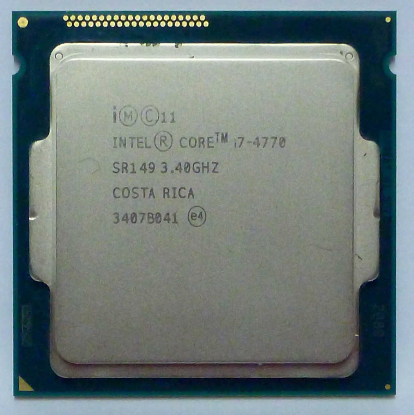 INTEL Core i7-4770 3.40GHz Quad-Core CPU Desktop Processor LGA1150 SR149
