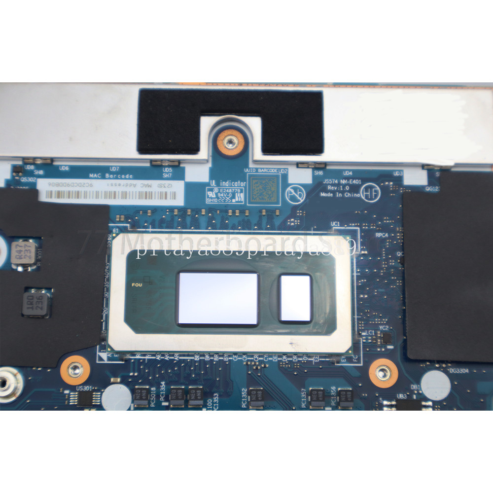 NM-E401 For Lenovo IdeaPad 5 15IAL7 Motherboard CPU I3 I5 I7 RAM 8G/12G/16G UMA