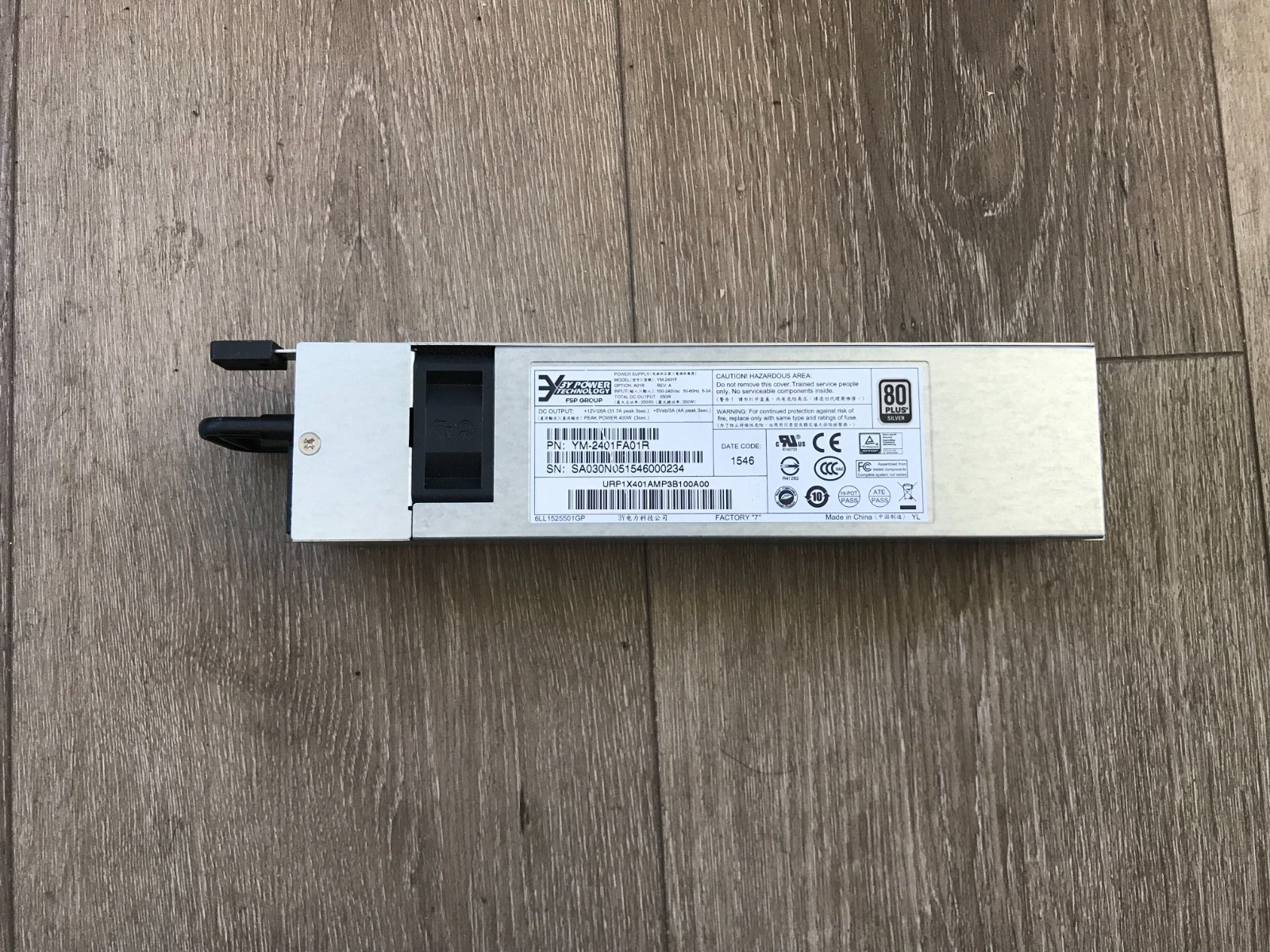 3Y Power Technology YM-2401 YM-2401FA01R 400 Watt Power Supply