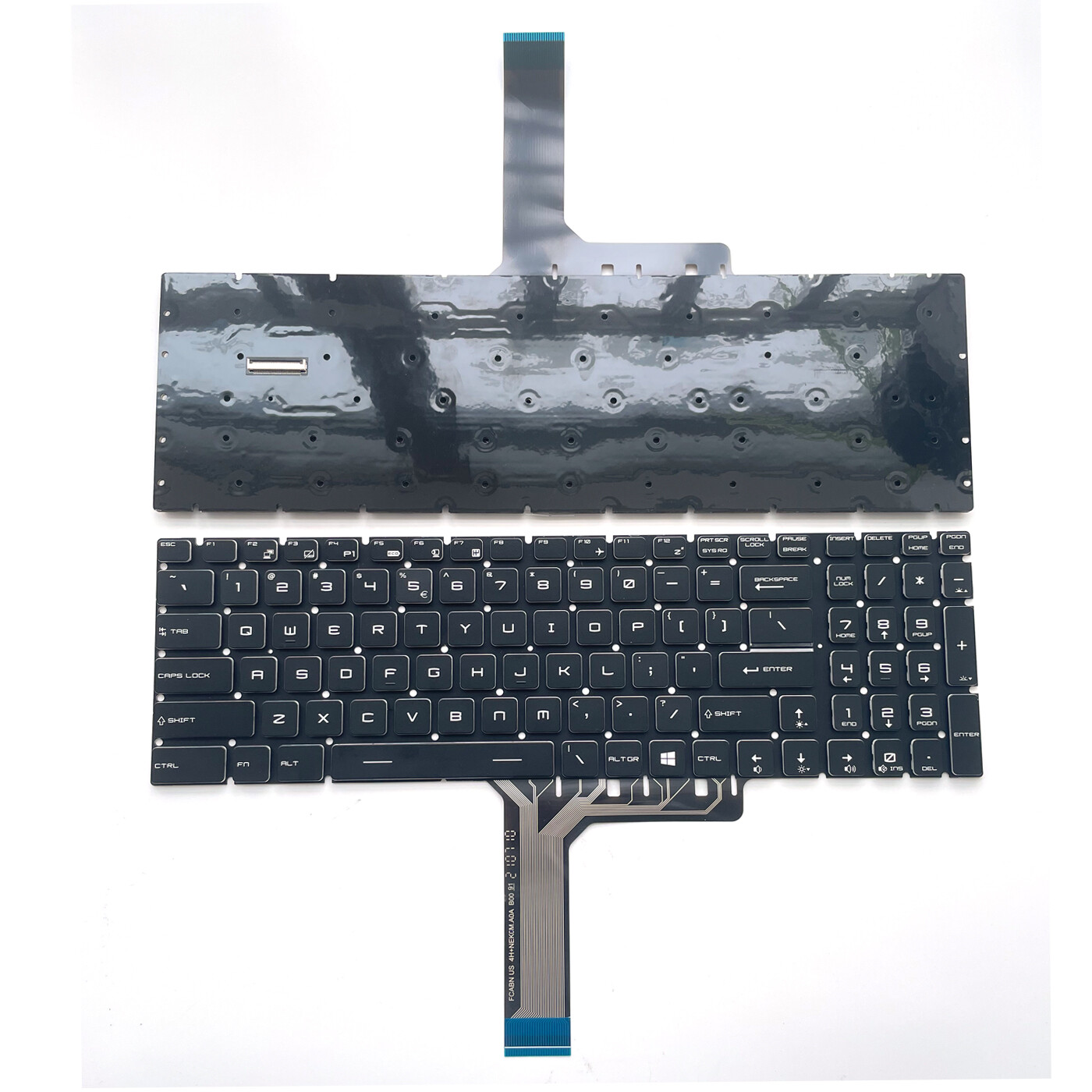 New for MSI GS75 GL75 GE75 RGB Full Color Backlit US Keyboard
