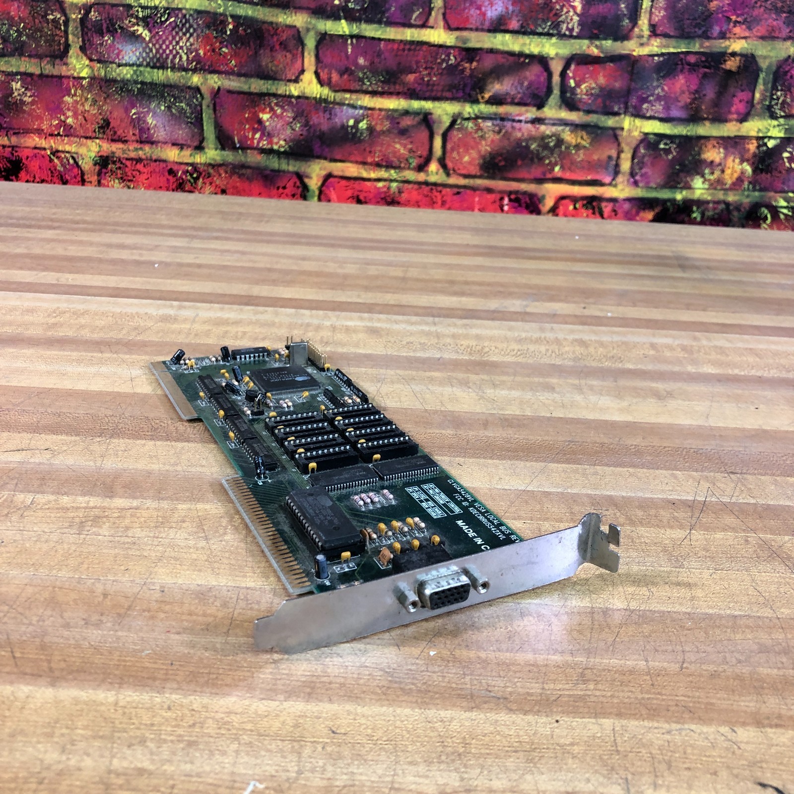 Cirrus Logic CLVGA5428VL CL-GD5428-80QC-A VESA VLB Video Graphics Card (TESTED)