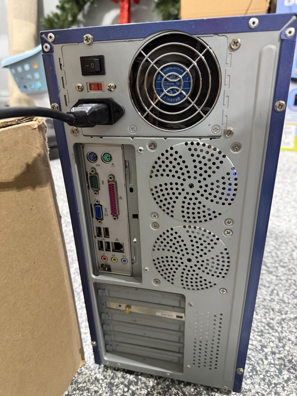 Vintage Raidmax Scorpio ATX-868 Pc Case&Parts Great For Retrogaming/SleeperBuild