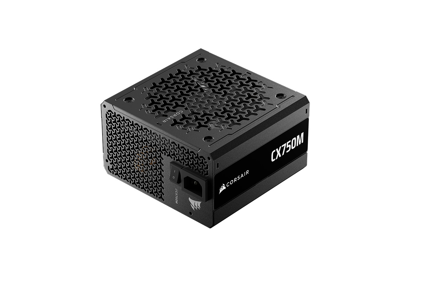 CORSAIR – CX-M Series CX750M Semi-Modular Low-Noise ATX 3.1 Power Supply – Black