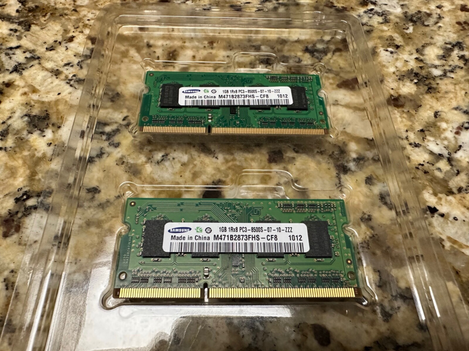 Samsung 2GB (2X1GB) 1Rx8 PC3-8500S COMPUTER RAM MEMORY M471B2873FHS-CF8