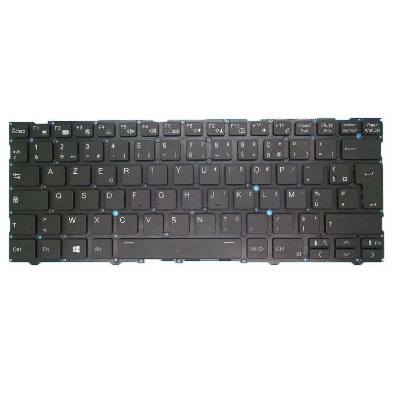 Backlit FR Keyboard For CLEVO NV40MB NV40ME NV40MJ NV40MK NV40MZ MV41ME MV41MX