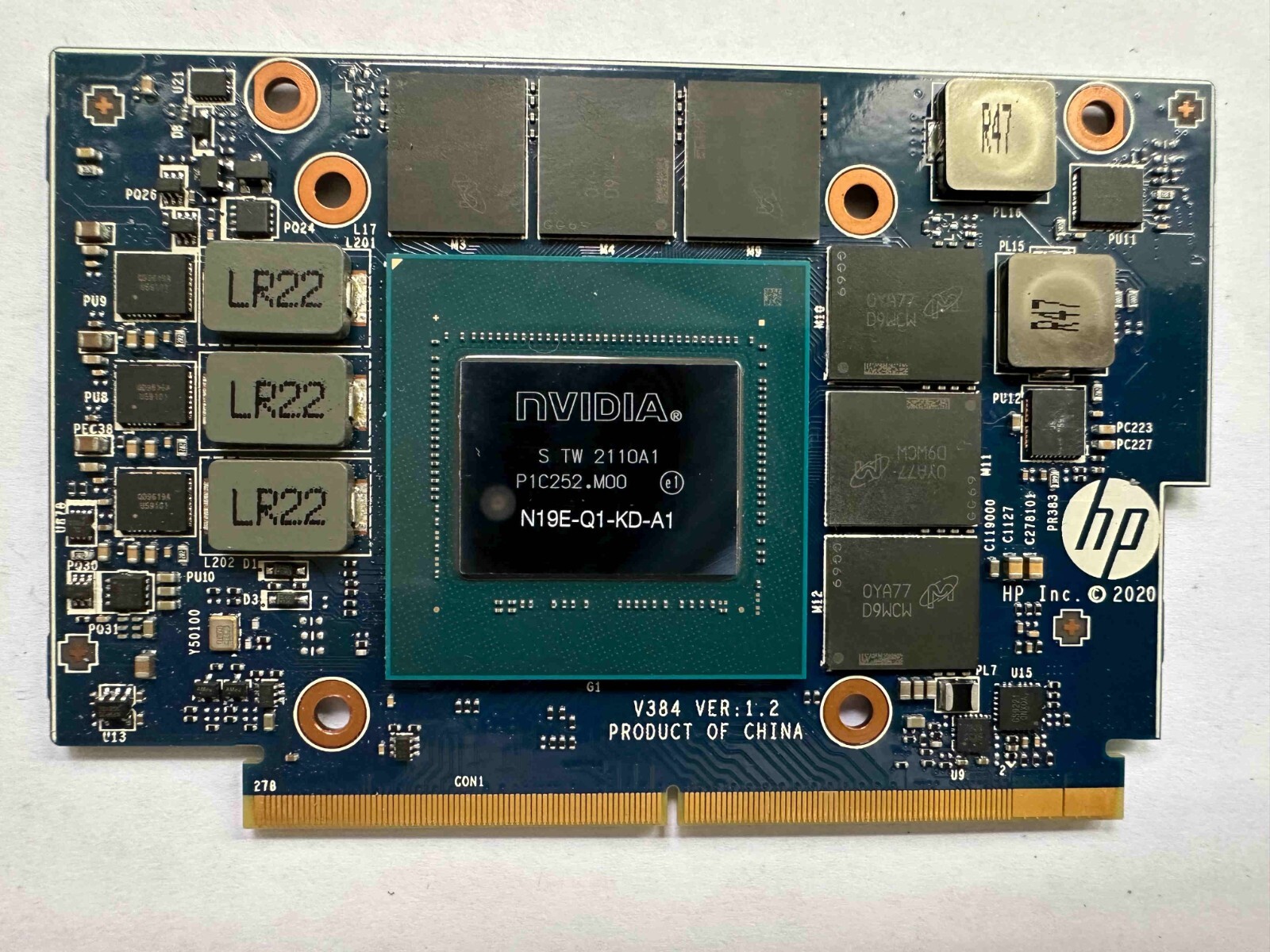 be suitable for HP Z2 Mini G5 Nvidia RTX3000 6GB Video Graphics Card M13733-001