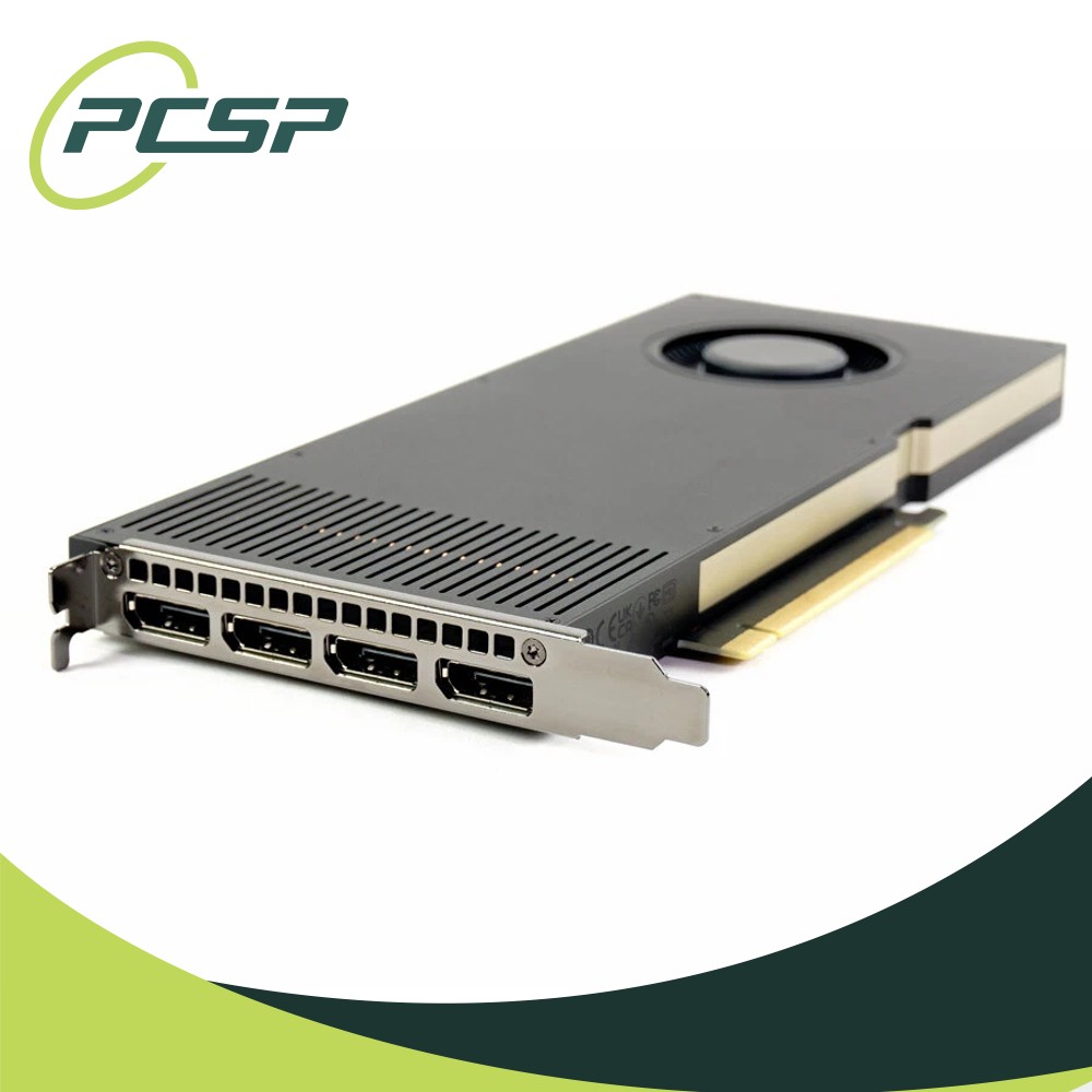 HP NVIDIA RTX A4000 16GB GDDR6 PCIe 4.0 Graphics Card 4x DisplayPort N49886-001