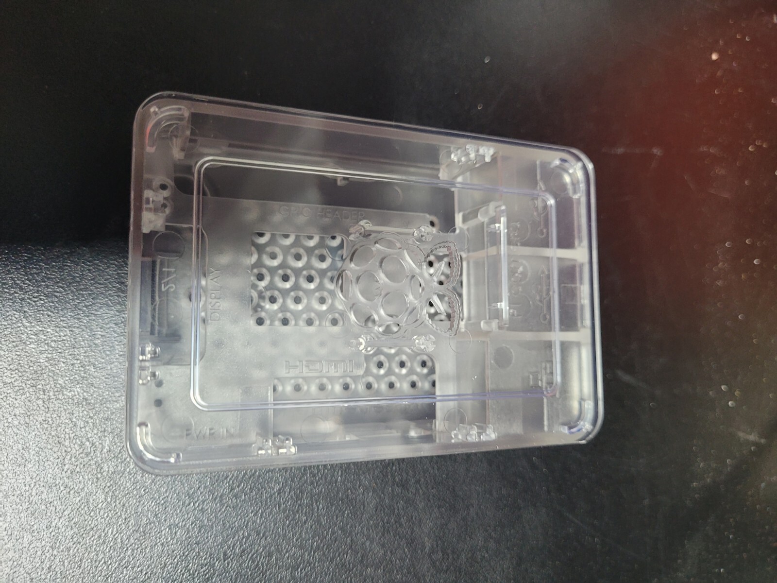 Raspberry Pi 3 B+ Case, Raspberry Pi 3 Model B+ Transparent Case with Heat Sink