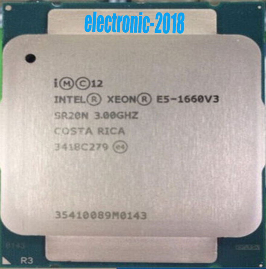 Intel Xeon e5-1660 v3 sr20n 3.0ghz 8-core 20mb 140w lga2011-3 CPU processor