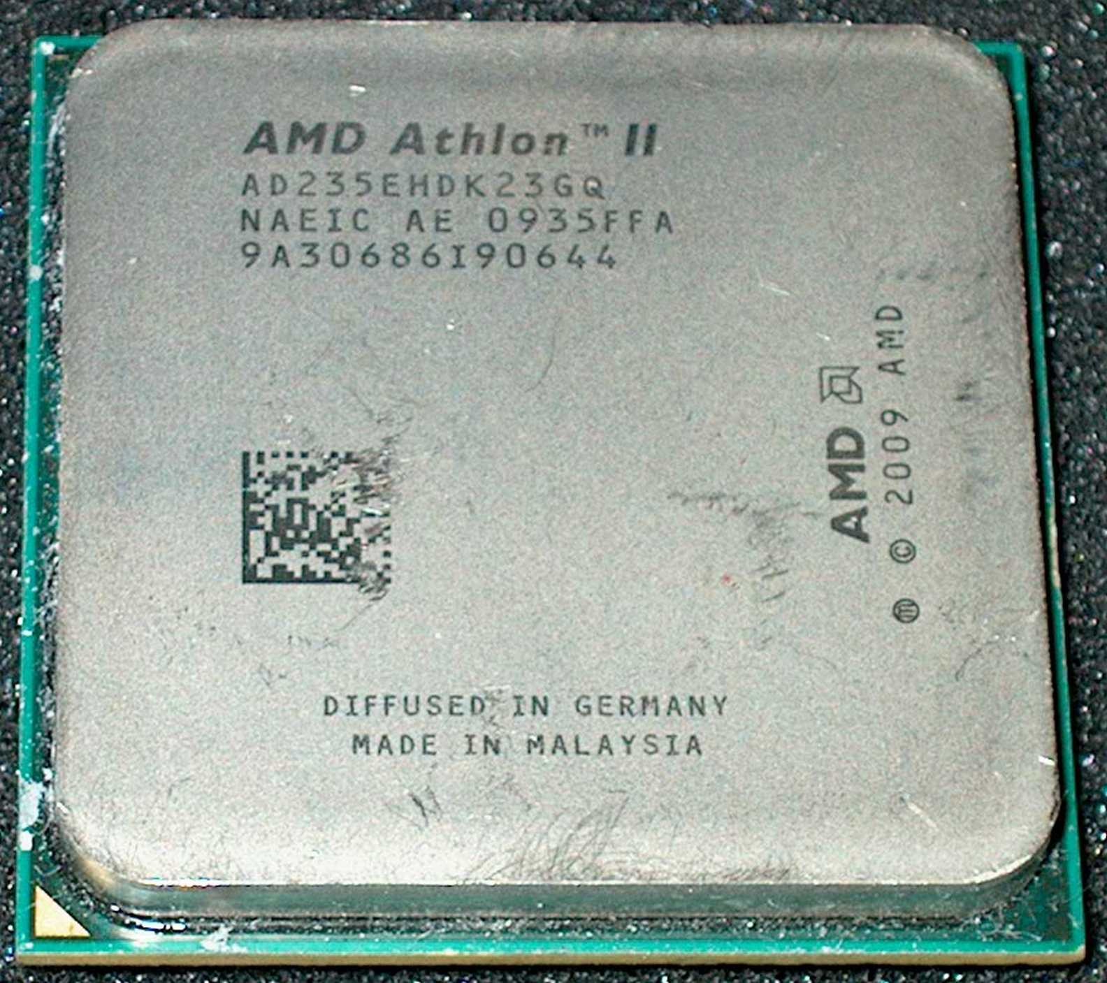 AMD Athlon II X 2 2.7 GHz DUAL CORE 235e 45 WATT PROCESSOR, AD235EHDK23GQ, AM3