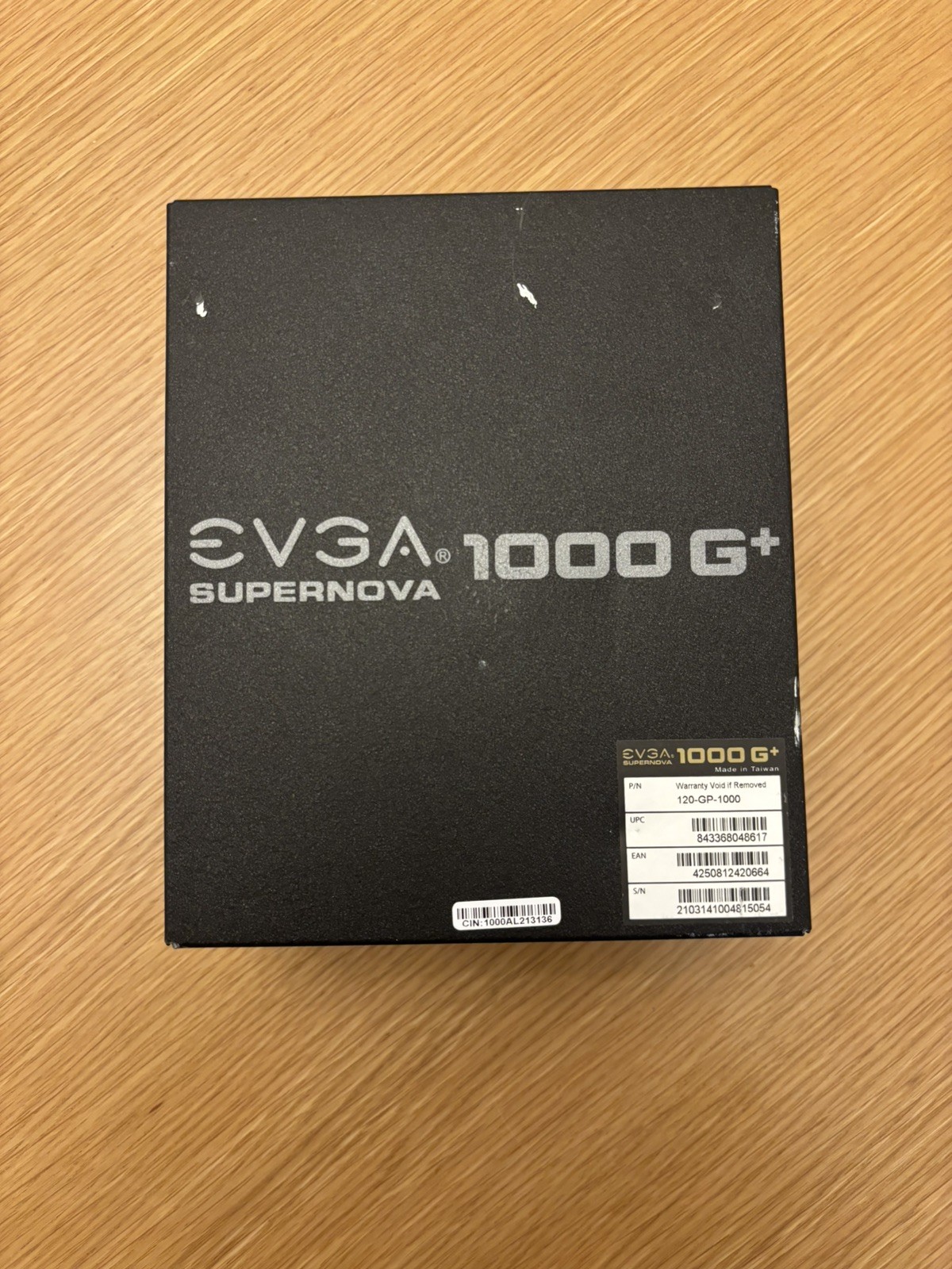 EVGA 1000 G+ Supernova PSU Power Supply 1000w