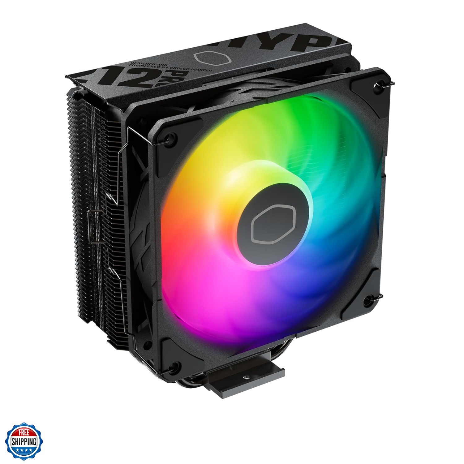 Hyper 212 PRO ARGB CPU Air Cooler – 120mm High Performance PWM Fan, 4 Copper …