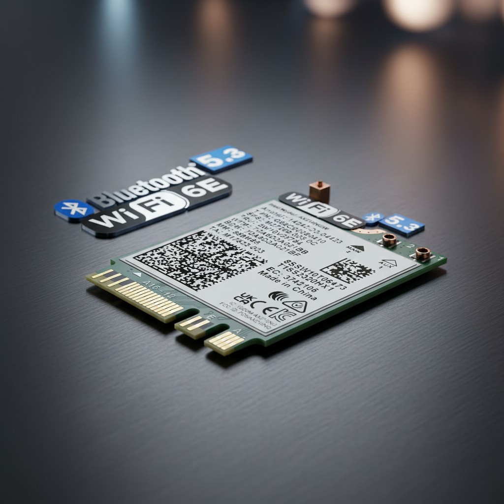 WiFi 6E AX210 NGW Wireless Card M.2 2230/NGFF WiFi 6E Laptop Module with Blue…