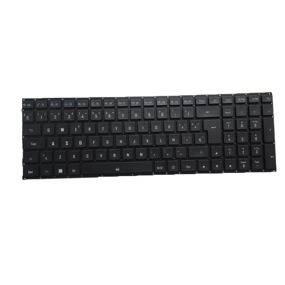 No Backlit Paper Keyboard For Gigabyte For AORUS 17X AXF AZF 2023 Spanish SP New