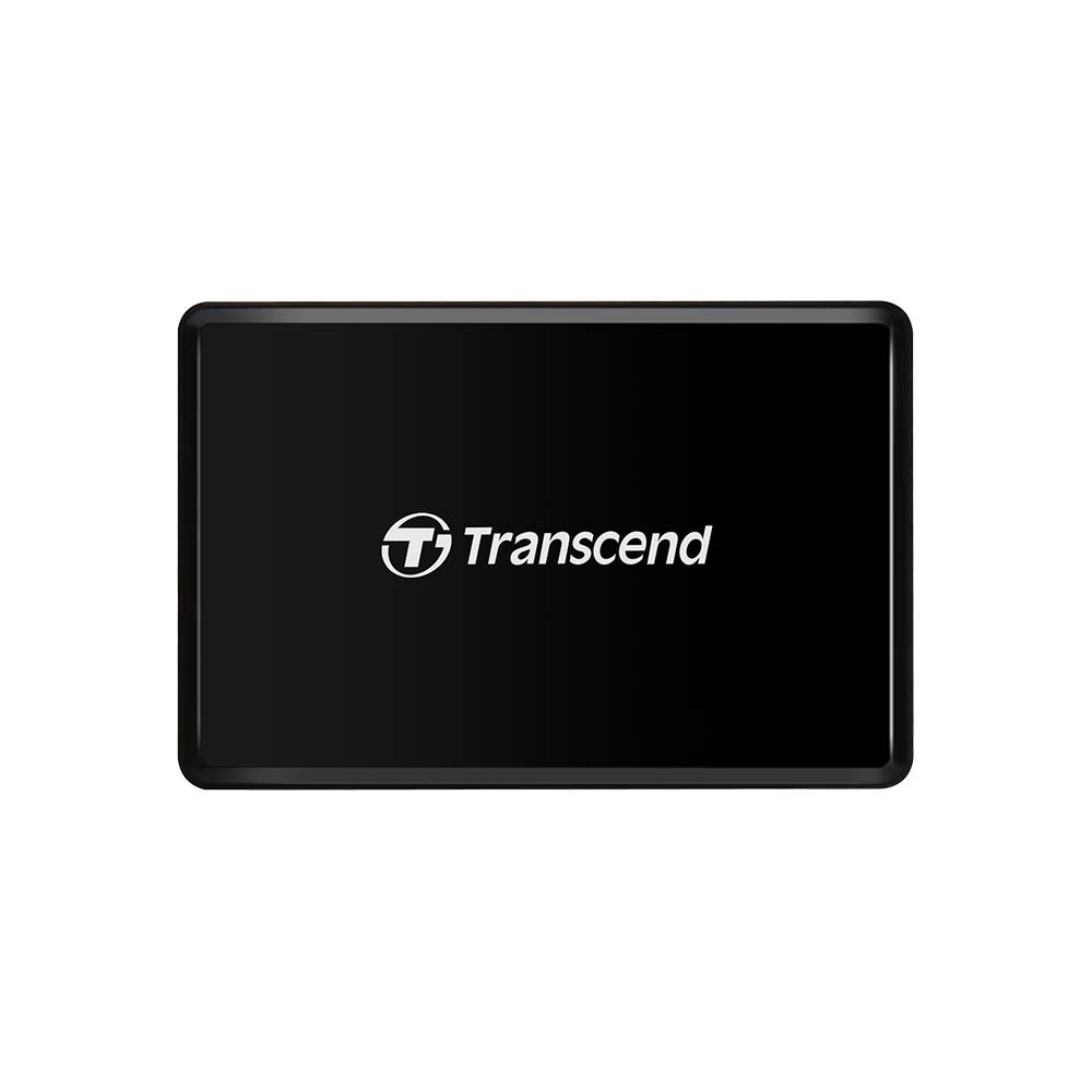 Transcend Multifunctional Card Reader in Black (with a SD, microSD and CompactFl
