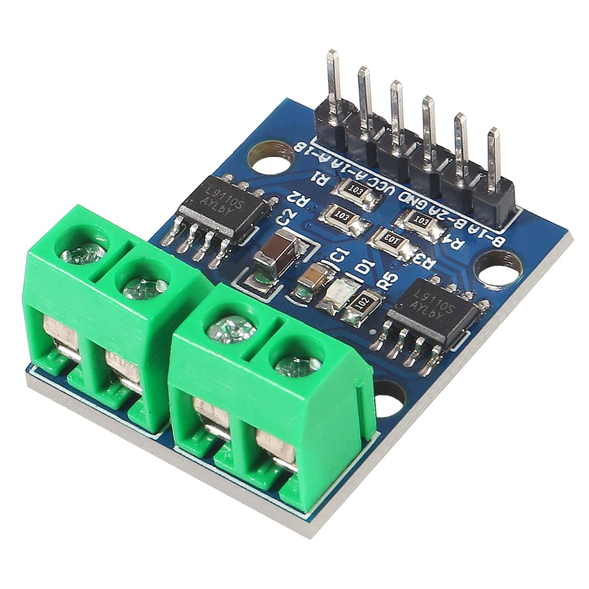 6pcs L9110S DC Motor Drive Module Stepper Motor Drive Controller Board 2.5-12…
