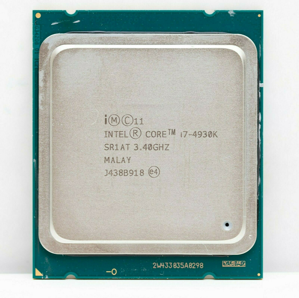 Intel Core i7-4930K CPU 6-Core 8-T 3.4GHz 12MB SR1AT 130W LGA2011 Processor