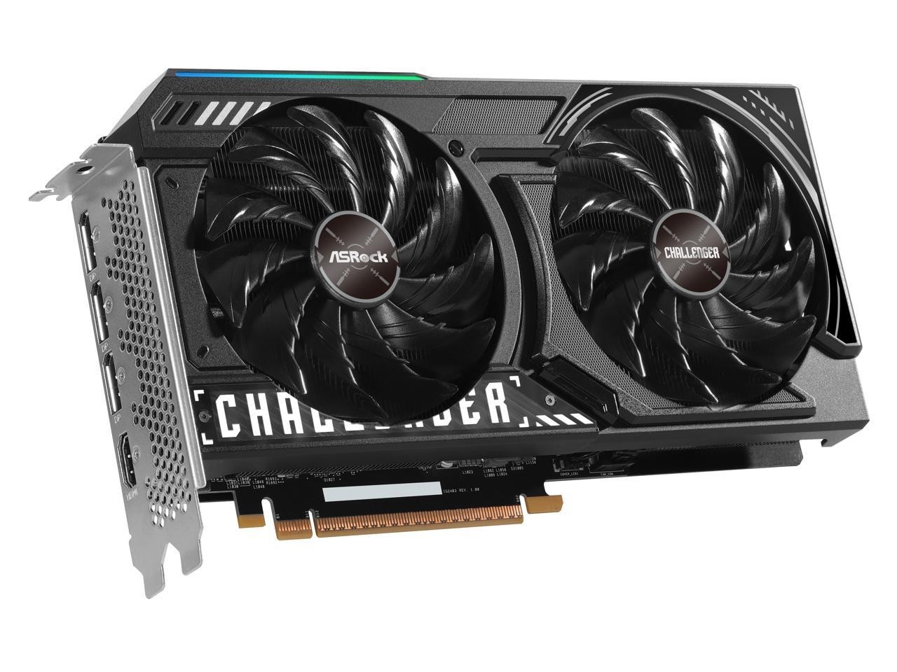 ASRock Challenger Arc B580 12GB GDDR6 PCI Express 4.0 x8 ATX Graphics Card B580